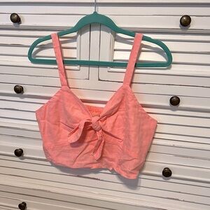 Universal Thread linen crop top - Medium